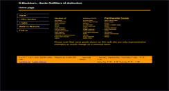 Desktop Screenshot of oblackburn.co.uk